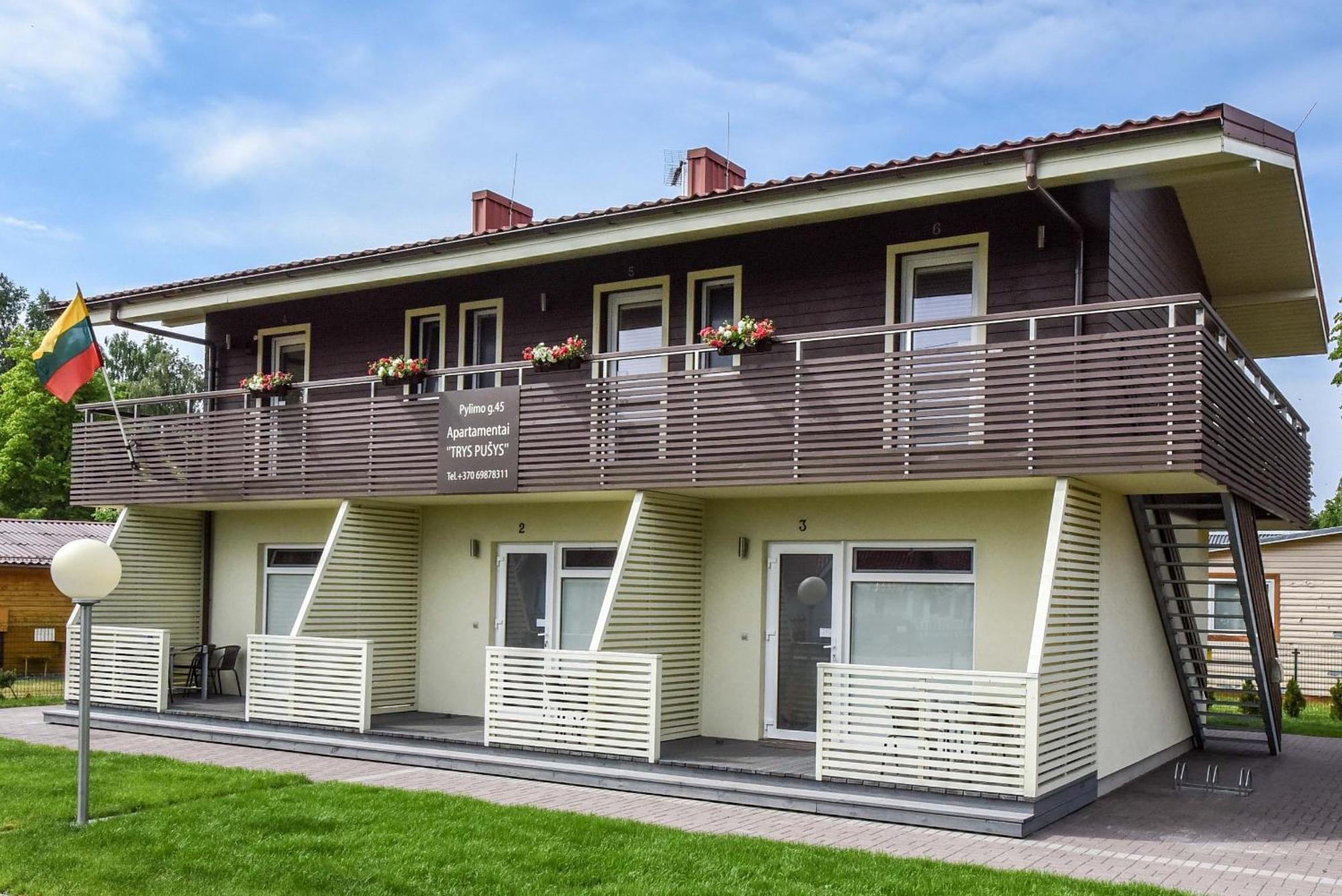 Apartamentai Trys Pusys Sventoji Luaran gambar
